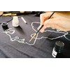 MONT MARTE Textile & Fabric Paint Set - 8 pieces