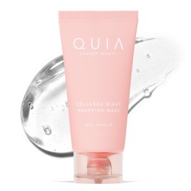 QUIA Beauty Mascarilla Quia Collagen Wrapping Mask 75Ml - Aspecto Más Firme 92 - Peeling Nocturno Para Una Piel De Porcelana - Cuidado De La Piel...  