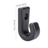 SolUptanisu Plastic J Hooks,Nylon J Hook,Kayak J Hook Hook,10Pcs Boat