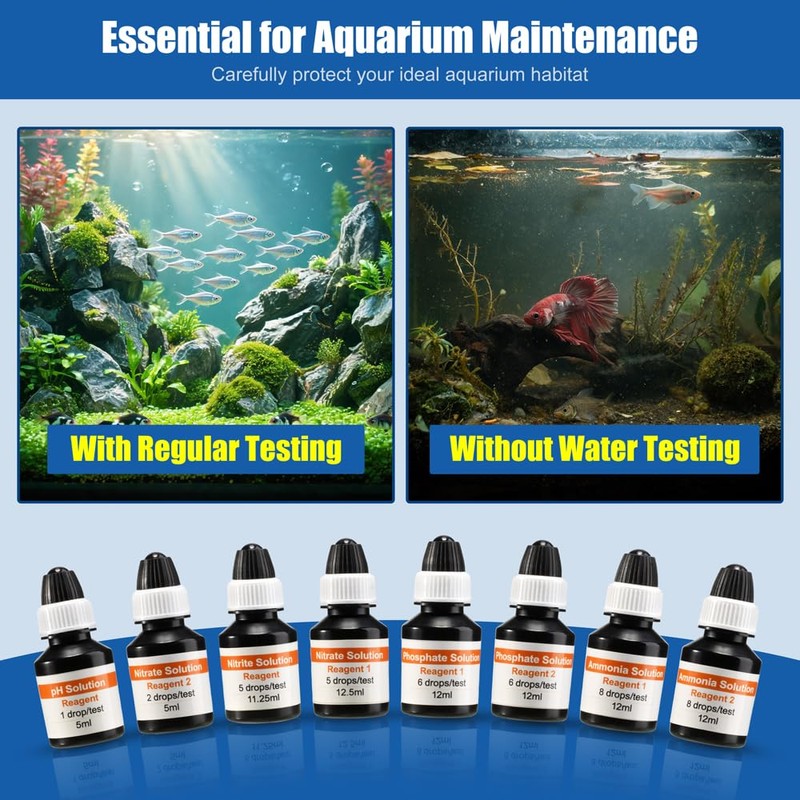 DaToo Aquarium Master Test Kit 5 in 1 Fish Tank
