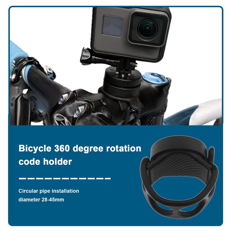 VGOL 360° Rotating Bike Stem Computer Mount Adapter Compatible with