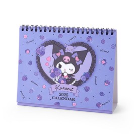 Sanrio 451363 Ring Calendar 2025 Chromi Tabletop with Planning Sticker