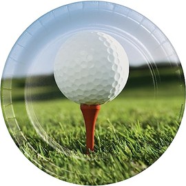 Trendware Golf Paper Plates, 24 Count