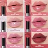 KIMUSE Lip Plumper, Hydrating Click Tinted Lip Balm & Gloss,