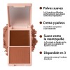 V Paleta De Contorno Con Bronzer En Crema Y Polvo