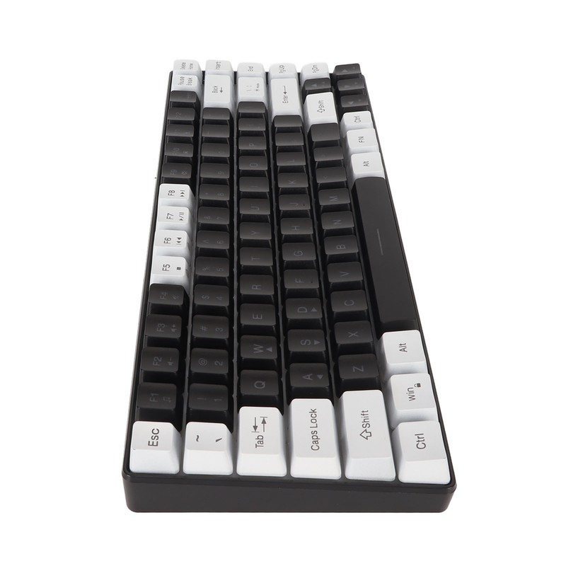 Gaming Keyboard Type C 84 Keys RGB Backlit Ergonomically Curved