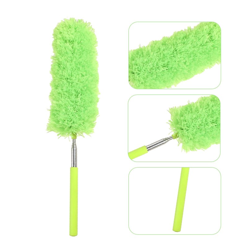 Extendable Feather Duster, Scalable 35-80cm Bendable Head Clean Dust Cars