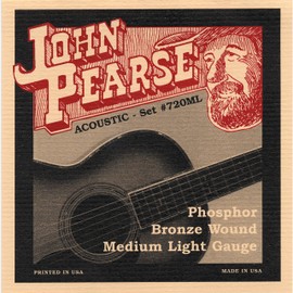 John Pearse 720 ml Medium Light 013/052