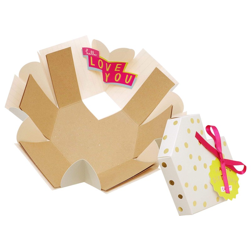 BOX ALBUM HEART SAH-02 GOLD