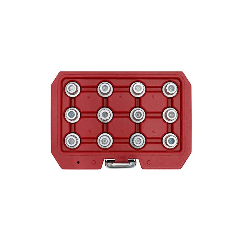 Sealey SX224 12pc Locking Wheel Nut Key Set - VW