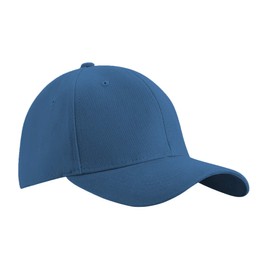 MFAZ Morefaz Ltd LA Men's Baseball Cap, Adjustable Strap, Snap-Back Hat, Sporty Women’s Hats, LA Design, blue