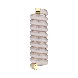 FLOWERING Pony Hook (Coil Up) Pastel Coil HCF0138-GY (Gray)