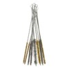 YXQ 12Pcs Tube Brush Kit Stainless Steel/Brass Round Wire Pipe