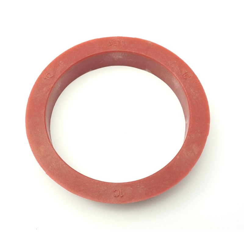 RONAL 4x Centring Rings 68.0-57.1/68 to 57.1 Red Compatible with