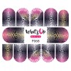 Whats Up Nails P068 Wrought Iron Roses Water Decals Sliders