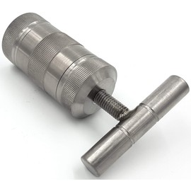 TitanOwl Titanium T Press Tool 3.5 Inches - Fully Metal - T Shape Spice