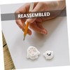 NUOBESTY Pack of 20 Cute Erasers Polar Bear Shape Rubber