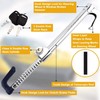 Vechkom Steering Wheel Brake Pedal Lock Anti Theft Clutch Lock