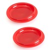 pekokavo Spill Proof 9.2" Scoop Plate with Non-Skid Suction Base,