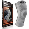 【VITAL SALVEO バイタルサルヴェオ】3D膝スリーブ ST3-STAY WARM 暖かい 膝サポーター 膝バッド S-サポート付き CJ-5210