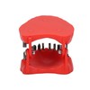 Denture Drill Bit Holder Teeth Model Shaped Full Opening Screwdriver