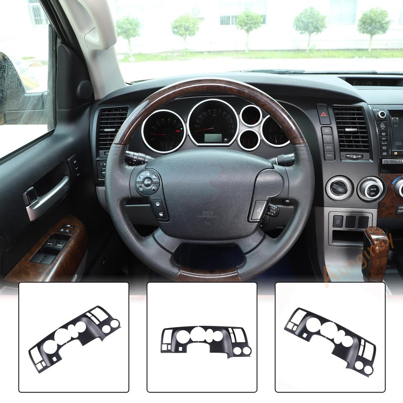 Aunginsy Car Center Console Dashboard Panel Frame Cover Trim Fit