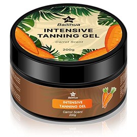 Tanning Gel Accelerator Cream Tanning Accelerator for Sun Gel Bronceador Crema Aceleradora Acelerador del Bronceado para el Sol (zanahoria)