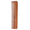 SVATV Handmade Rosewood/Rosewood Detangling Comb for Thick, Curly and Wavy