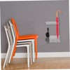 WOONEKY 1set Wall Mounted Umbrella Holder Transparent Design for Entryway