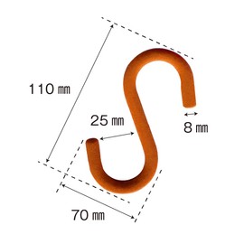 Cowboy Soft S Can 3.9 inches (100 mm) Φ 0.4 x 3.9 inches (9 x 100 mm), Orange
