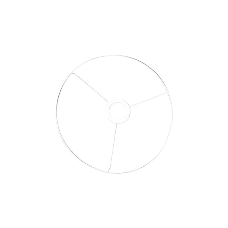 RAYHER 2300000 20 cm Ã ¸, Weiãÿ Coated Ring with