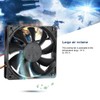 12CM 12V 0.72A 4Pin PWM Temperature Speed Control Cooling Fan