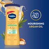Vaseline Intensive Care Nourishing Argan Oil Lotion, 72h Protection, 400ml