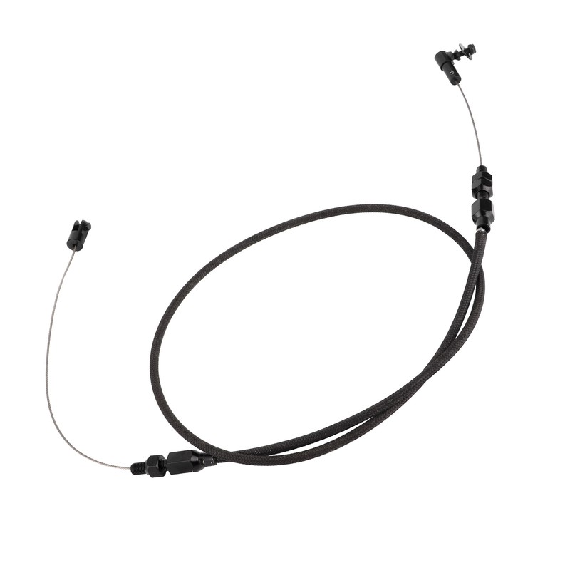 914mm/36in Stainless Steel Throttle Cable Replacement with Wrench AF42‑1101BLK Universal