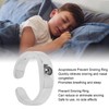 Prevent Snoring Ring Breath Aid Reusable Titanium Steel Adjustable Acupressure