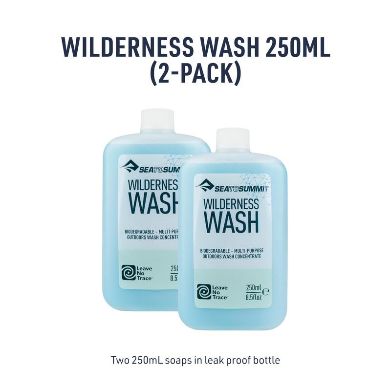 Sea to Summit Wilderness Wash Liquid Camp Soap, 2-Pack (2