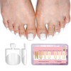 NOVO OVO Square Toe Nail Tips French Tip Press on