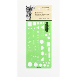 Rapidesign Public Utilities Template, 1 Each (R45)