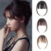Bangs Wig Ultra Thin Extension Ultra Natural Wig with Sideburns