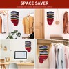 Livelab Hat Rack Wall Mount, [2-Pack] Metal Hat Organizer for