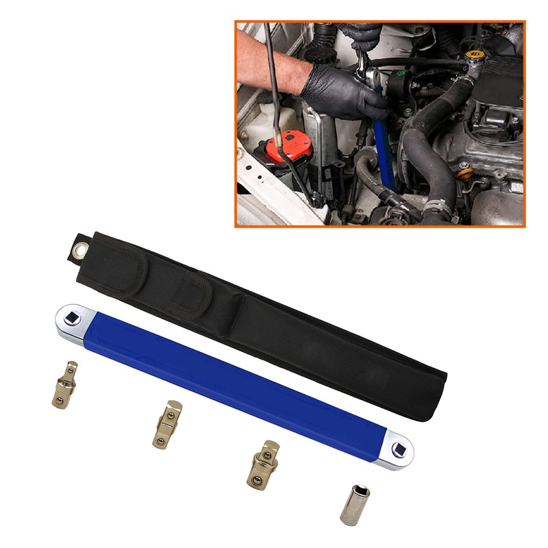 Offset Extension Wrench Set High Carbon Steel Multifunctional Ratchet Extension