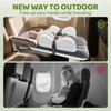 Abdtech Inflatable Toddler Airplane Bed: Safe & Soft - Portable