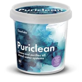 CleanTabs Puriclean Cleans and Purifies all stored water systems, 400g