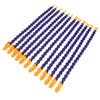 Flexible Coolant Hose, 6pcs Round Nozzle 1/4inch PT Plastic Flexible