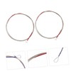 Kisangel 2pcs Strings Pipa Strings Accessories Instruments Pipa Parts Metal