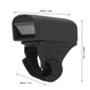 1D 2D Ring Barcode Scanner 2.4G Wireless Bluetooth CCD Red