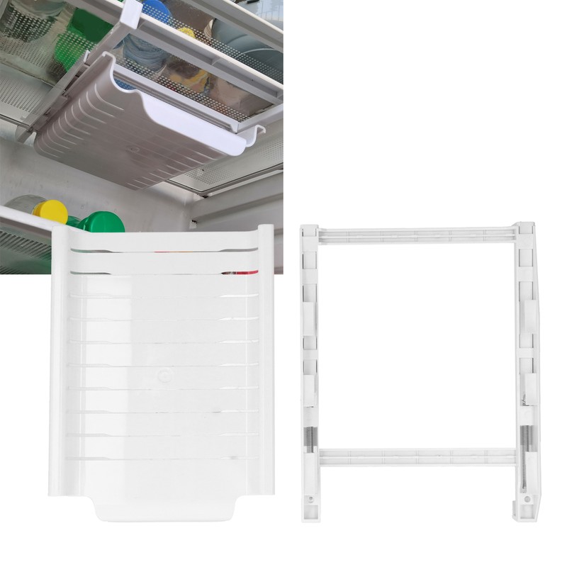 Refrigerator Storage Rack PullOut Drawer Shelf Container Fridge Food Organizer