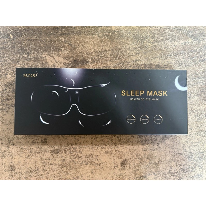 ZGGCD 3-pack MZOO Sleep Mask for Side Sleeper Women Men,