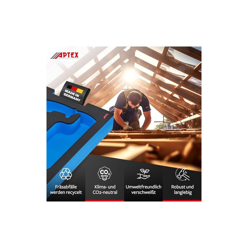 Aptex Foam Insert Suitable for Bosch Hammer Drill GSB 13