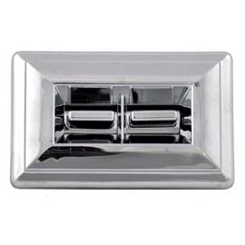 Brock Replacement Drivers Front Window Switch Bezel 2 Buttons & 6 Prongs Compatible with 80-96 Pickup Truck SUV Van 20152957